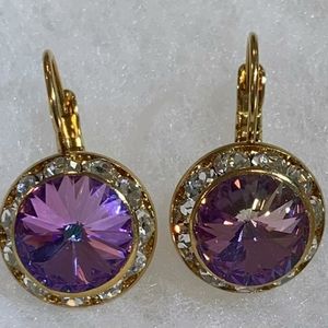 Swarovski Multicolored Crystal Earings